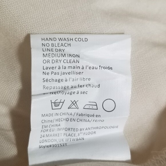 Anthropologie Tiny Petites Womens Embroidered Overlay Dress New Size XSP $148 - Picture 14 of 14